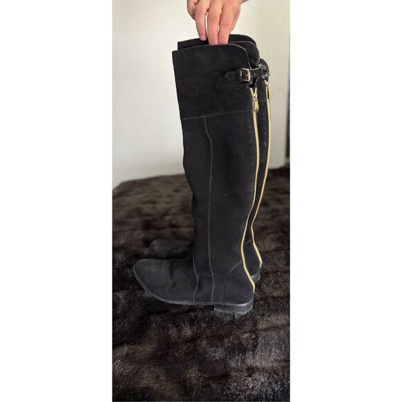 Charles by Charles David Womens Tall Over-The-Knee Boots Size 8.5 US Black - Picture 1 of 4